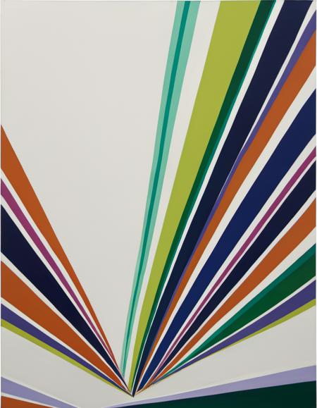 Abstract Lines Painting - Rita Letendre Style - SDXL 1.0