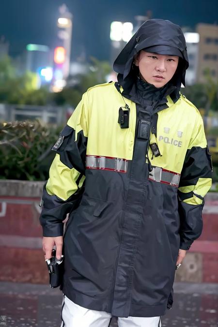 Taiwan characteristic raincoat