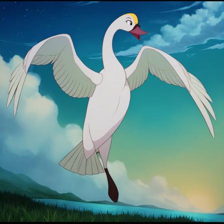 Odette | Swan version (the swan princess) 1994 (V1)