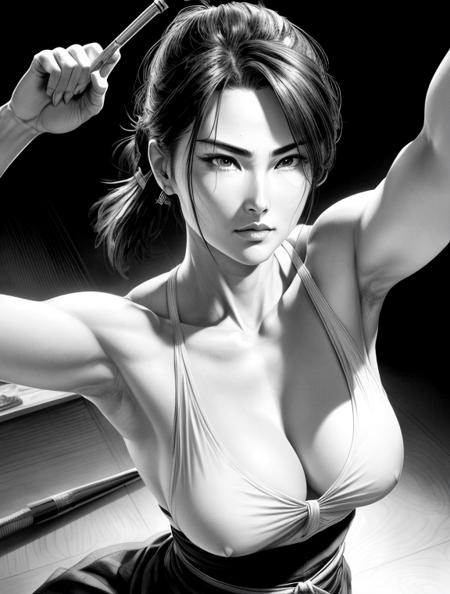 IkegamiStyle (Ryōichi Ikegami style, manga 90's)