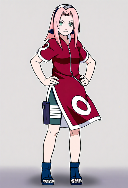 Sakura Haruno Genin - Naruto - IllustriousXL LORA