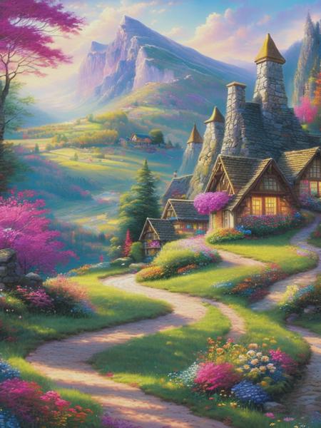 Thomas Kinkade Style