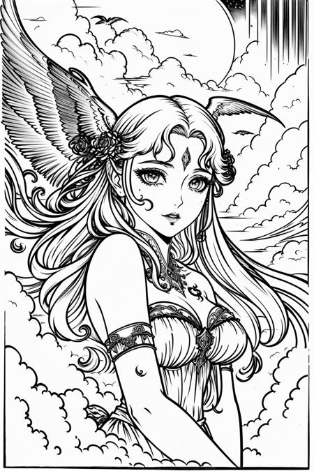 Some lineart style SD