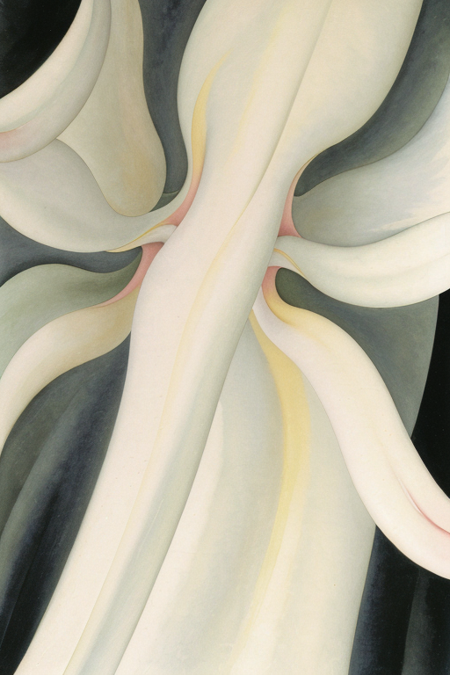 Georgia O'Keeffe's flower paintings
