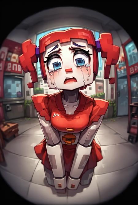 Circus Baby ZAMination Fazbear and Friends Minecraft /  FNAF / Five Nights at Freddy's  Pony+1.5