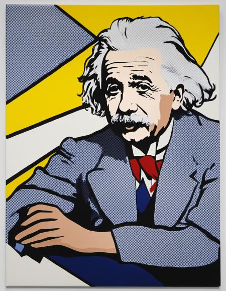 Pop Art - Roy Lichtenstein Style - SDXL 1.0