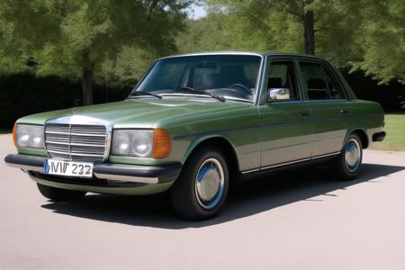 Mercedes Benz W123 - German classic saloon car