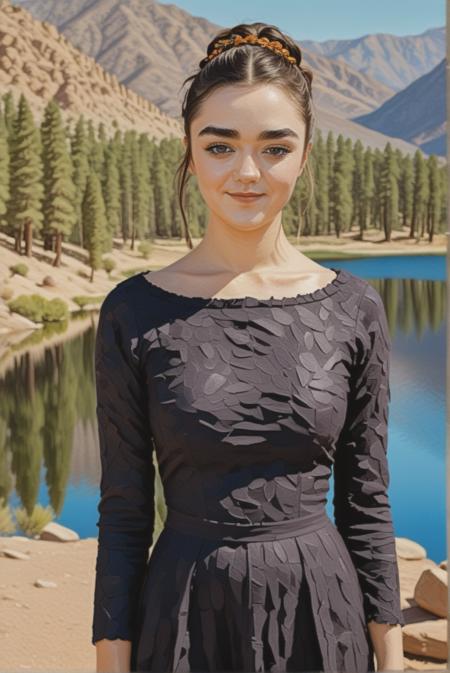 Maisie Williams (Flux D - SDXL)