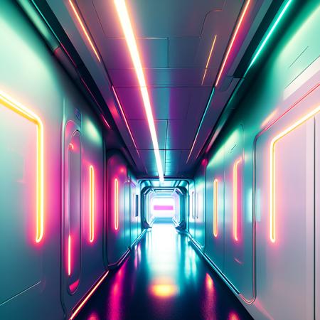 djz Corridor Futurism