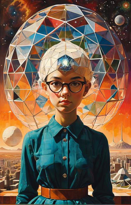 style of Buckminster Fuller [SDXL] 367