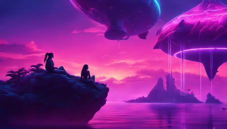 Floating Island Concept Art (VW Style)