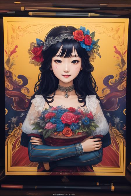 A colorful coffee shop poster or similar style - tangbohu 13