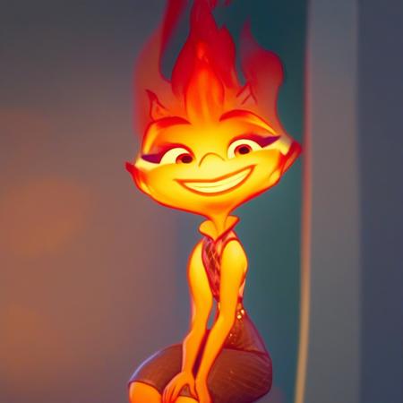 Ember - Elemental (PonyXL)