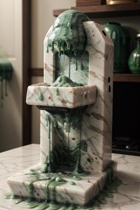 Marble Melted Slime World