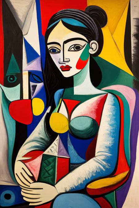 style of Pablo Picasso 296