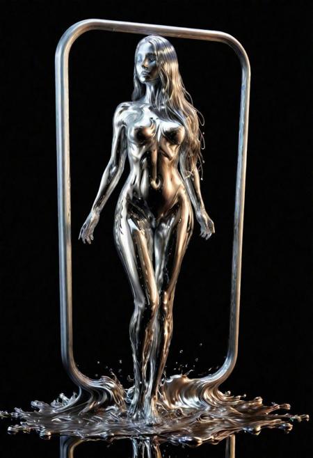 Liquid Fluid Metal XL - Dream Diffusion - By DICE