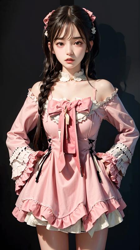 【卯华】Dress NO.21 Pink Dress