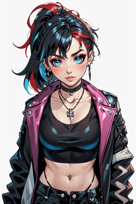 Holo Punk Style