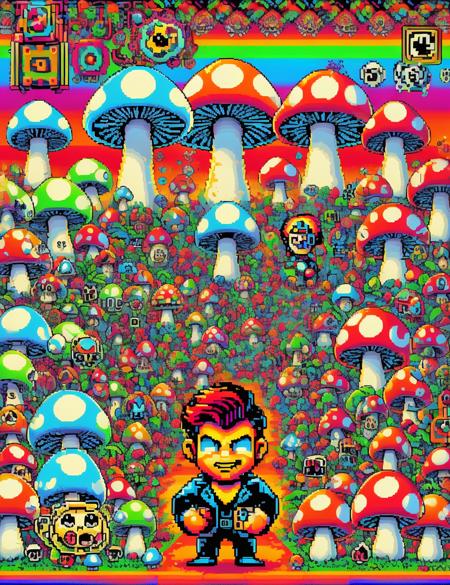 DonM - Shroom Kingdom 8bit [SD,SDXL,Pony]