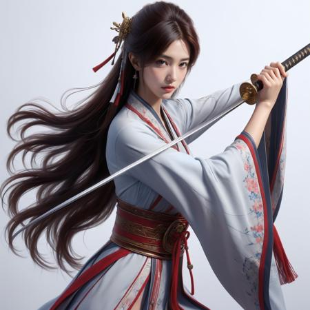 Chinese female swordsman