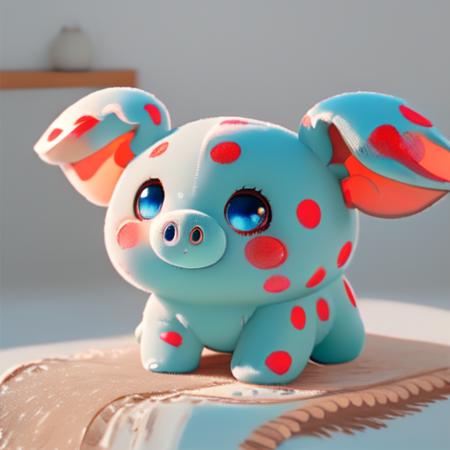 Piggy Fluffy doll