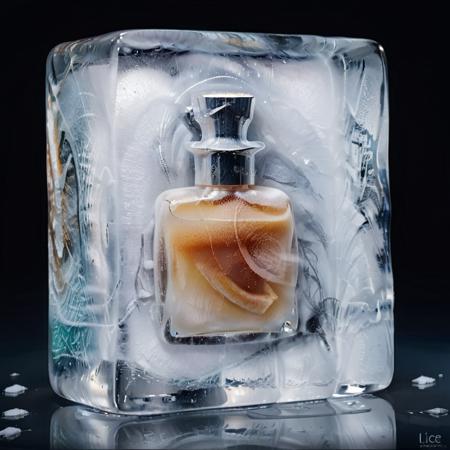 Frozen to Block of ice