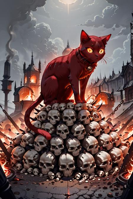 Khorne World: Demon World Morph (Warhammer 40K) [Illustrious & Pony & SD1.5]