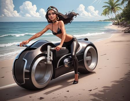 TRON Motorbike [PONY & Flux]