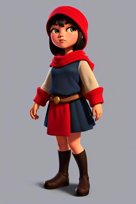 欧美休闲风格3D角色设计lora——PIP_OM3D_V1