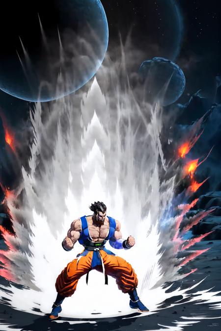 Dragon Ball KI Charge (Aura) | Concept LoRA版本Stronger Power Charge v1 (ID: 84002)
