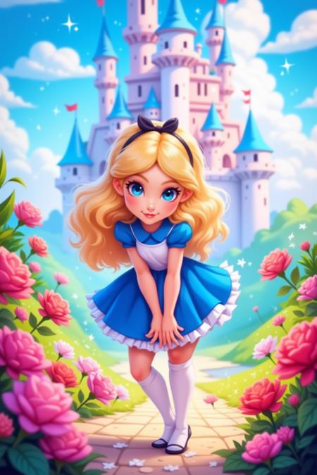 Alice In Wonderland! Disney - FLUX | SD 1.5 | XL PONY | Illustrious XL - by YeiyeiArt