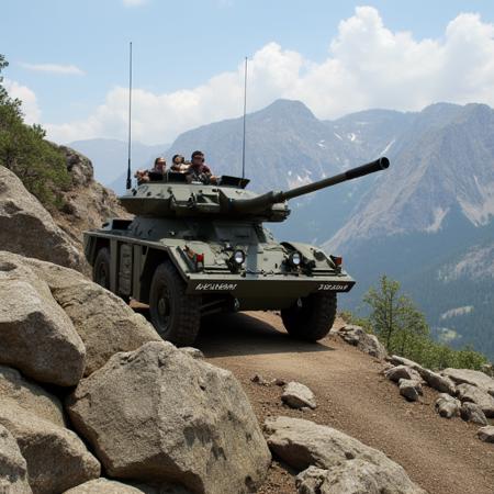 FV721 Fox Armoured Reconnaissance Vehicle (Flux)