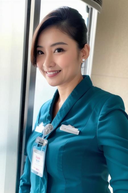 Garuda Indonesia Stewardess Uniform