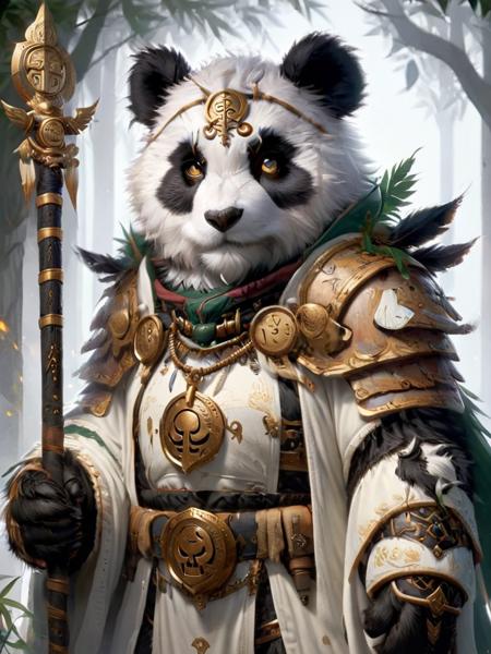 Pandaren WoW Style [SDXL LoRA]