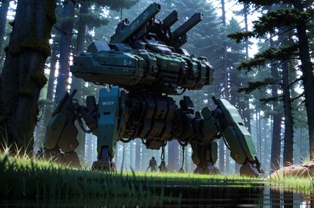 mecha (quadruped mechas)