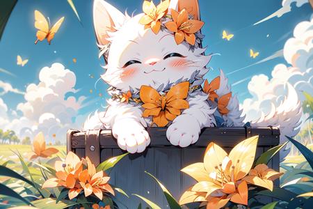 猫猫/Cute cat /midjourney style cat  Lora