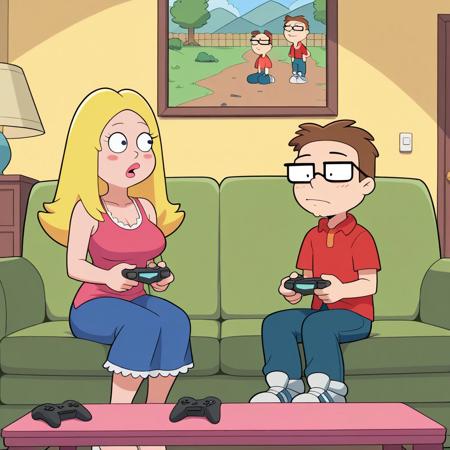 Steve and Francine Smith (American dad) pony/illust版本V2 (ID: 1233316)