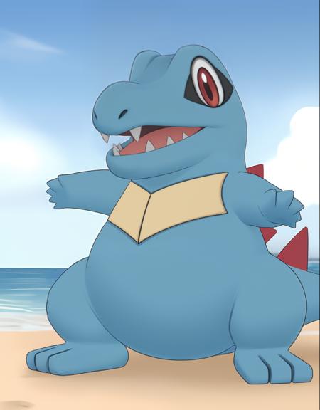 Totodile - Pokemon版本v1_findigo (ID: 1265991)