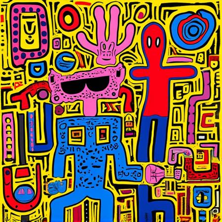 style of Keith Haring [FLUX] 164