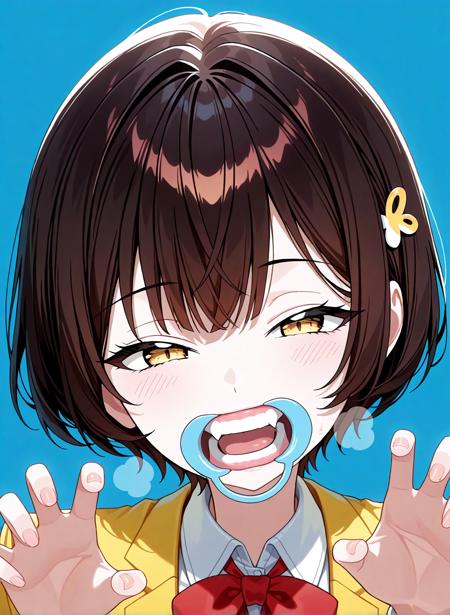 Illustrious-XL Mouth wider Anime style