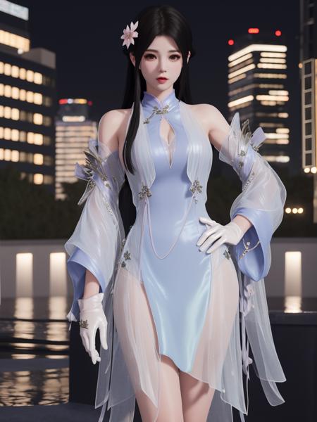 永劫无间_殷紫萍_新倩女幽魂-瑶光沐月_Naraka: Bladepoint_Ying Ziping