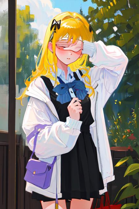 Covering eyes Pose LORA