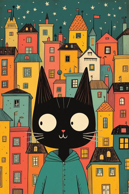OB俏皮手绘插画Cute hand-drawn illustrations