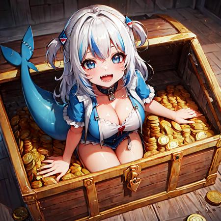 Treasure Chest Gift / Concept/ Pose/ by YeiyeiArt