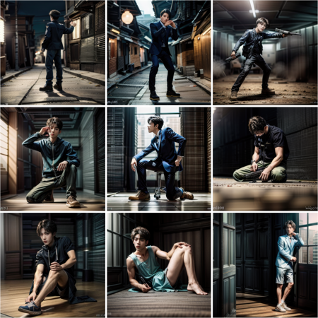 MooMooPose Pack | 哞哞街拍姿勢包版本v2.0 - male (ID: 157695)