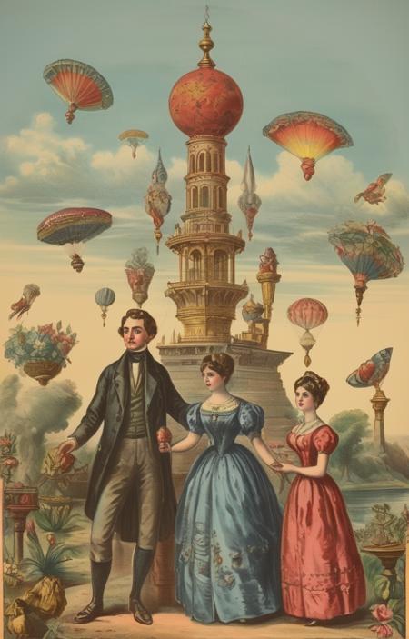 style of Chromolithography [SDXL] 261