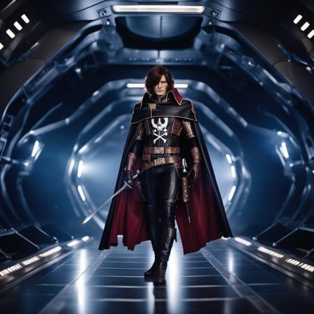 300 th LORA : Captain Harlock / Albator - SDXL (3D movie/anime)