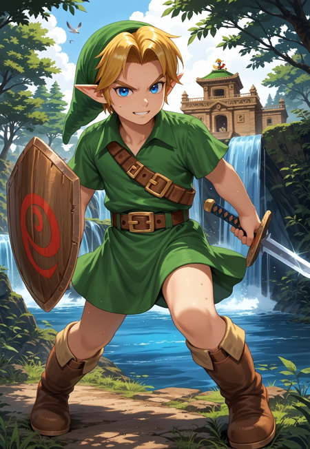 Young Link (The Legend of Zelda)版本V1 (ID: 1078384)
