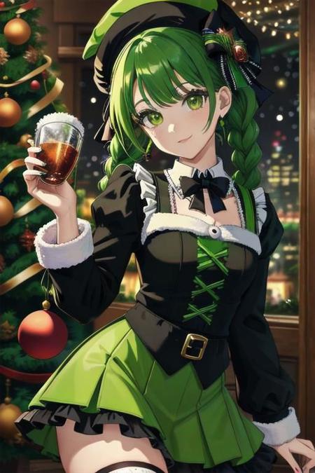 Gothic Chick @ Xmas (Embedding)