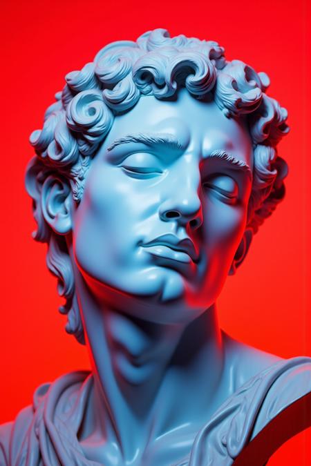 Flux.1_Cyber Electro · Sculpture · Avant-garde Visuals